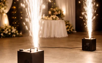 Ajoutez de la Magie à Votre Soirée avec une Machine à Étincelles