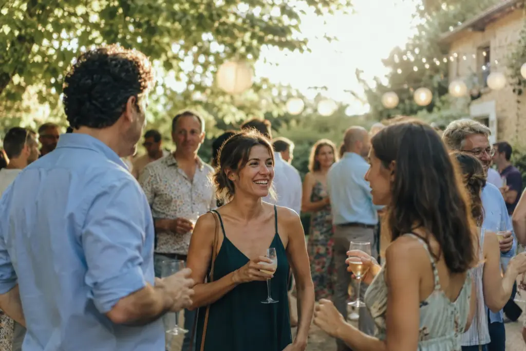 Apéritif d'une soirée d'anniversaire animée par LS Évènements