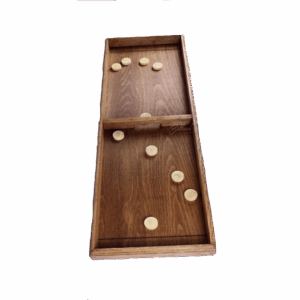 Planche à rebond en bois avec ses palets