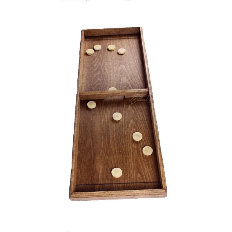 Planche à rebond en bois avec ses palets