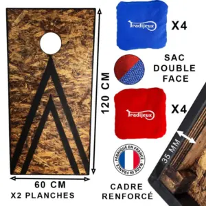Location Cornhole, jeu de lancer en bois, Hautes-Pyrénées