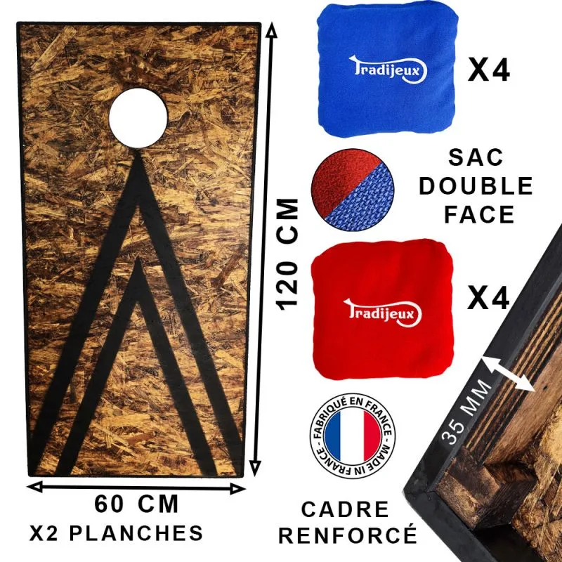 Location Cornhole, jeu de lancer en bois, Hautes-Pyrénées