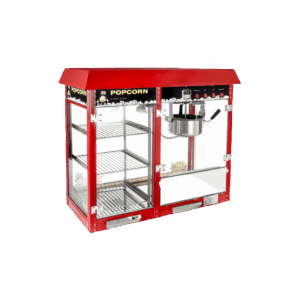 Machine à popcorn de type chariot rétro