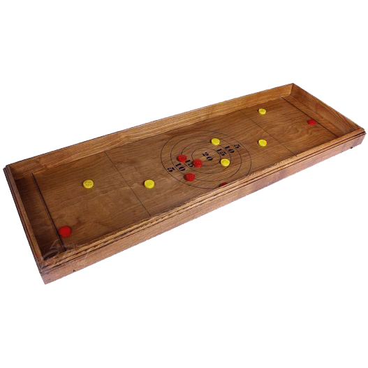 Jeu de tir sur cible en bois avec élastiques