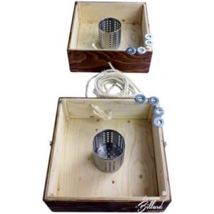 Jeu de Washer d’extérieur en bois avec ses rondelles